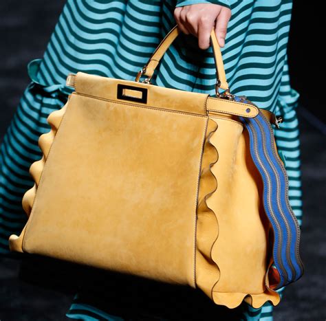 Fendi Flounces into Fall 2016 with Ruffled Runway Bags